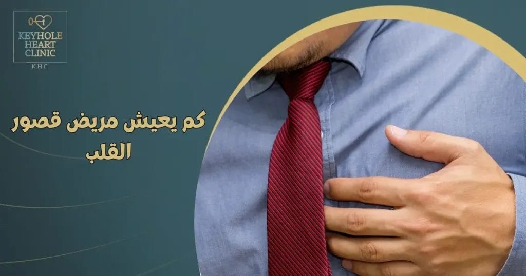 كم يعيش مريض قصور القلب